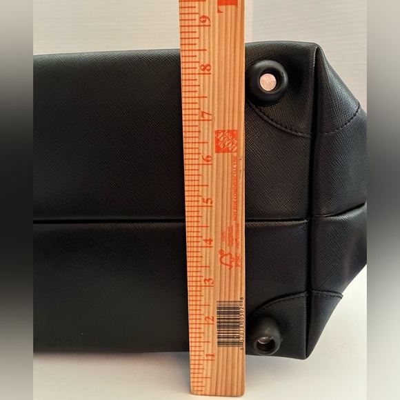 NWT Bric’s Milano Vareze Black Holdall Vera Pelle Weekender Bag Made in Italy - Picture 4 of 15